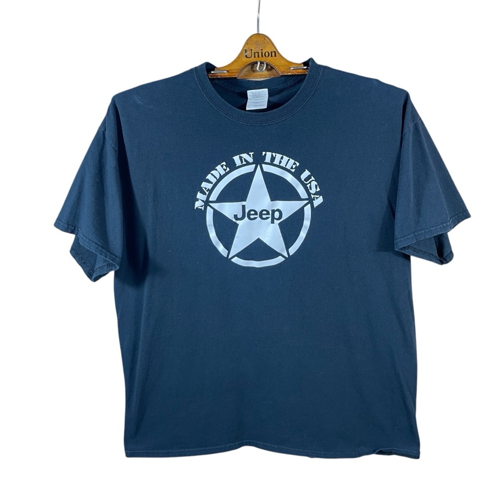 Jeep Made In USA Men’s/ Unisex Graphic Short Sleeve T-Shirt Size XL